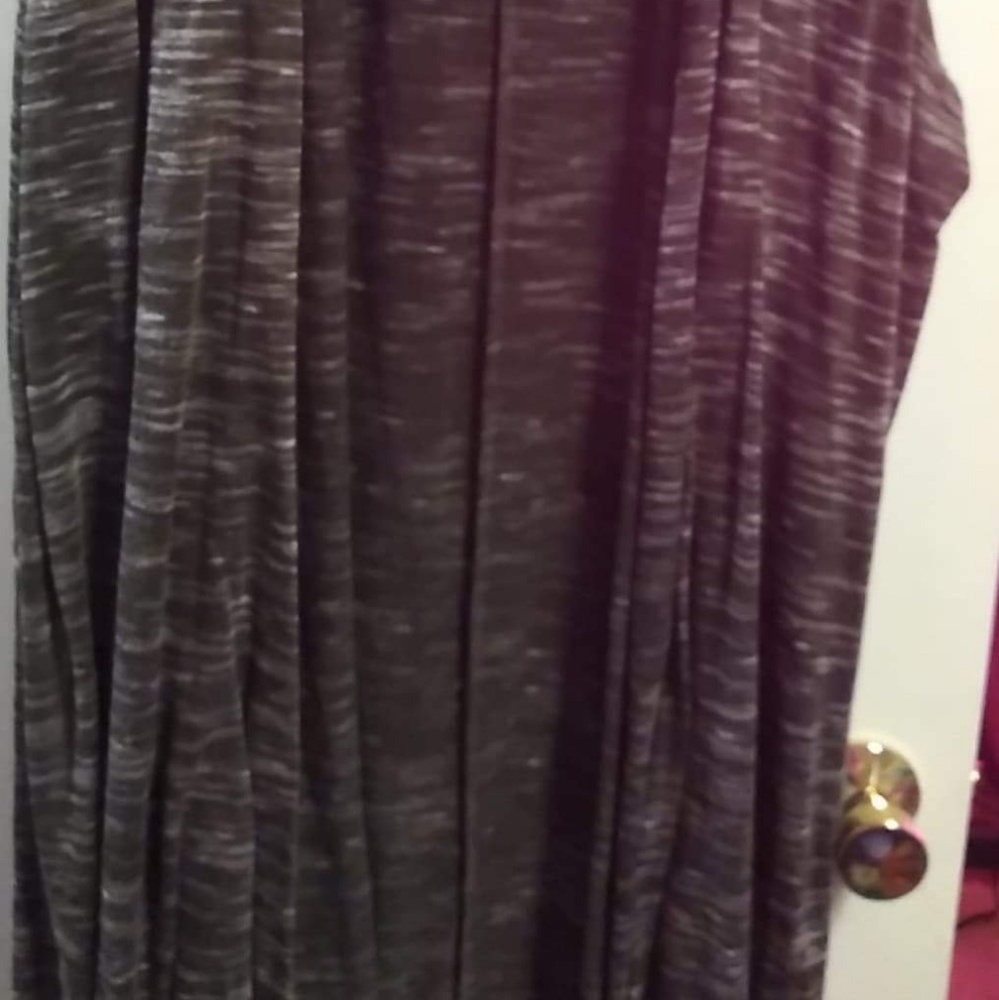 Lularoe heathered joy black and grey